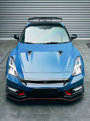 2024 nissan gtr carrosserie remplacement Nismo style spoiler voiture avant capot arrière
