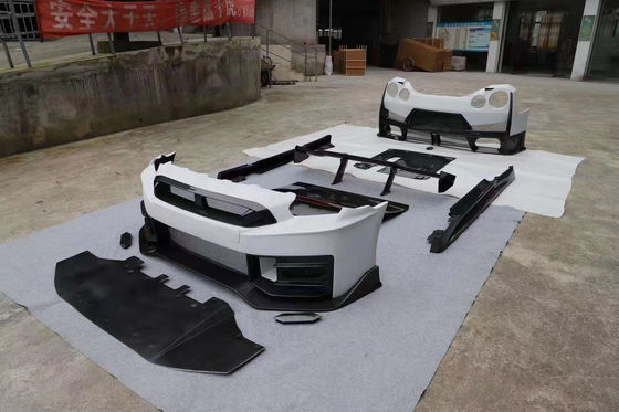 2024 nissan gtr carrosserie remplacement Nismo style spoiler voiture avant capot arrière