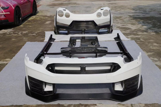 2024 nissan gtr carrosserie remplacement Nismo style spoiler voiture avant capot arrière