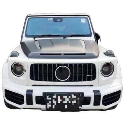 Pour la classe Benz G W464 W463 G500 G550 G63 G350 Couverture de machine en fibre de carbone W464 W463 Couverture de style Topcar