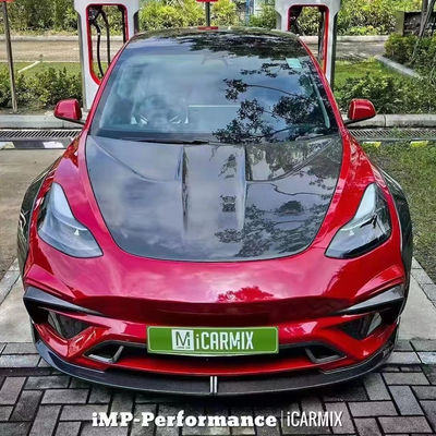 Nouveau produit modèle 3 large bodyki pour le kit de carrosserie Tesla MODEL 3 mise à niveau de style IMP Spoilers de pare-chocs avant et arrière