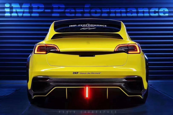 Nouveau produit modèle 3 large bodyki pour le kit de carrosserie Tesla MODEL 3 mise à niveau de style IMP Spoilers de pare-chocs avant et arrière