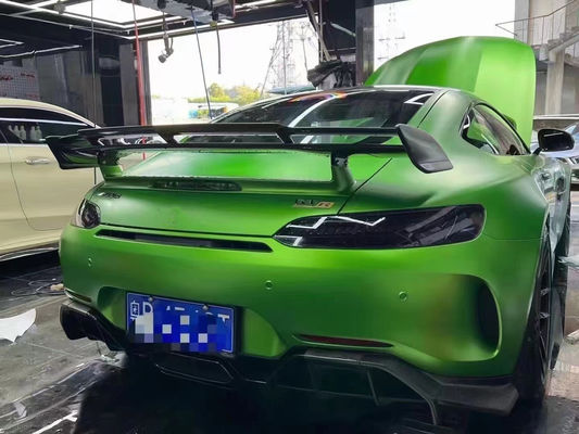 Pour Benz AMG GT GTC GTR Spoiler en fibres de carbone Matériau en fibres de carbone AMG GT GTC GTR Kit de carrosserie de spoiler de style PRO amélioré