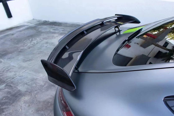 Pour Benz AMG GT GTC GTR Spoiler en fibres de carbone Matériau en fibres de carbone AMG GT GTC GTR Kit de carrosserie de spoiler de style PRO amélioré
