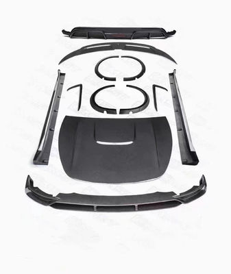 Nouveau produit MODEL Y Kit de carrosserie en fibre de carbone Modèle Y Paille avant Couverture de spoiler diffuseur arrière