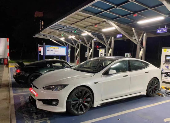 Pour tesla Modèle S Body Kit Modèle S Modèle S Modélisé PD-style avant et arrière pare-chocs Spoiler Body Kits