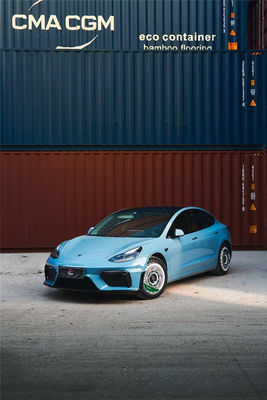 Pièces automobiles pour Tesla Modèle 3 Body Kit PP Matériau plastique Modèle 3 Kit de carrosserie de pare-chocs avant amélioré de style GT4