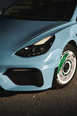 Pièces automobiles pour Tesla Modèle 3 Body Kit PP Matériau plastique Modèle 3 Kit de carrosserie de pare-chocs avant amélioré de style GT4