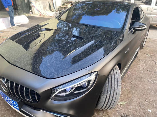 Pour Benz W217 Coupe de classe S Couvercle en fibre de carbone