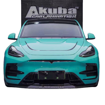 Pièces automobiles pour Tesla MODEL Y Body Kit MODEL Y Modèle Y Modèle SD amélioré Spoiler de pare-chocs avant et arrière Carrosserie en fibre de carbone