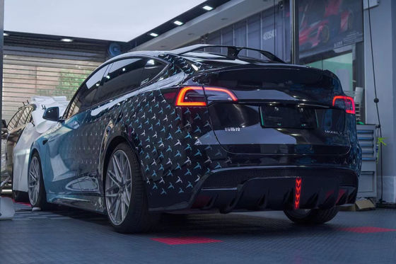 Pièces automobiles pour Tesla MODEL Y Body Kit MODEL Y Modèle Y Modèle SD amélioré Spoiler de pare-chocs avant et arrière Carrosserie en fibre de carbone