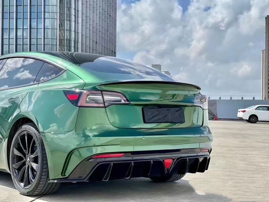 FPR 2019 Spoiler For Tesla Model 3 Body Kit 2022 ACP Style Avant et pare-chocs arrière