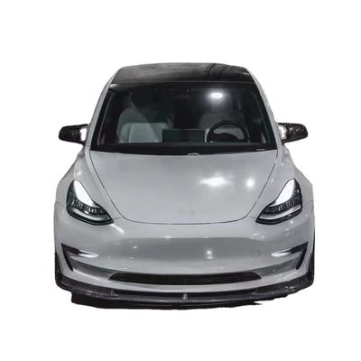 2017 - 2019 MODEL 3 Kit de carrosserie Tesla Paille avant diffuseur arrière Spoiler 180mm