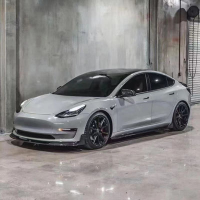 2017 - 2019 MODEL 3 Kit de carrosserie Tesla Paille avant diffuseur arrière Spoiler 180mm
