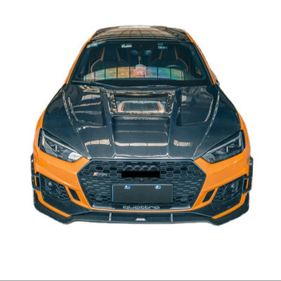 Pièces détachées pour Audi A5 S5 RS5 Capot en fibre de carbone A5 S5 RS5 Capot de moteur de type transparent amélioré