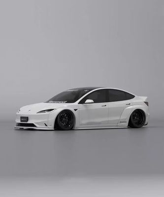 2020- Tesla Body Kit Résine Fibre LB Style Tesla Modèle 3 Spoiler Diffuseur de lèvres avant
