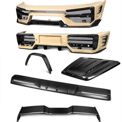Pièces automobiles pour Mercedes W464 G500 G63 Kit de carrosserie W464 G500 G63 Amélioré à l'avant et à l'arrière des capots de pare-chocs de style Paktechz
