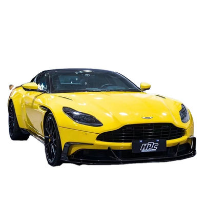 Pour Aston Martin DB11 Body Kit en fibres de carbone DB11 Modélisé PK Style Fibre de carbone à l'avant du diffuseur de lèvres Spoiler Hood