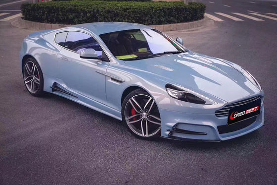 Nouveau produit pour Aston Martin DB9 Body Kit DB9 Style MSY Amélioré Avant et arrière Bump Side Skirt Body Kit en fibre de carbone