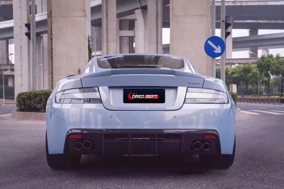 Nouveau produit pour Aston Martin DB9 Body Kit DB9 Style MSY Amélioré Avant et arrière Bump Side Skirt Body Kit en fibre de carbone