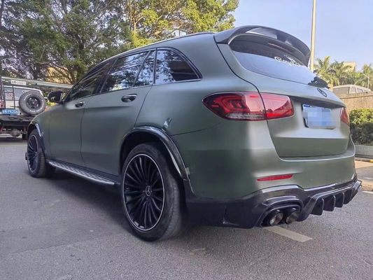 Pour Mercedes-Benz GLC63 Kit de carrosserie en fibres de carbone GLC63 Kit de carrosserie en fibres de carbone à lèvres antérieures