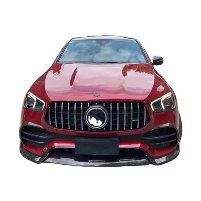 Pour Mercedes-Benz GLE Coupé Body Kit en fibres de carbone GLE Coupé MSY Style Fibre de carbone avant diffuseur de lèvres Spoiler Kit