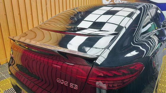 Pour Mercedes-Benz EQE Spoiler en fibre de carbone EQE améliore l'aile arrière en fibre de carbone de style BS