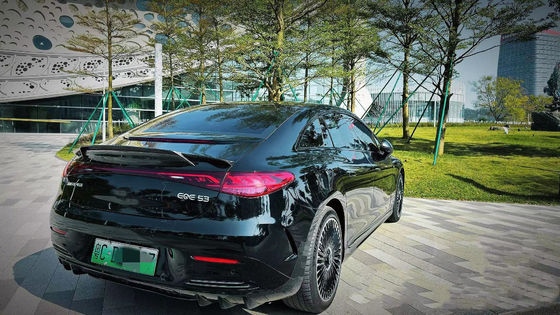 Pour Mercedes-Benz EQE Spoiler en fibre de carbone EQE améliore l'aile arrière en fibre de carbone de style BS
