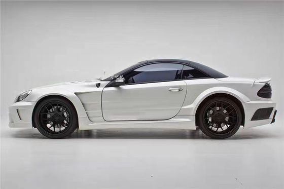 Pour Mercedes SL R230 Kit widebody SL R230 mis à niveau Misha style avant et arrière pare-chocs spoiler widebody Kit