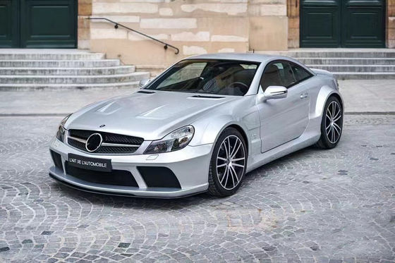 Pour Mercedes SL R230 Kit large SL R230 Modèle BS mis à niveau avant et arrière Spoiler pare-chocs large