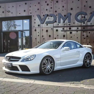 Pour Mercedes SL R230 Kit large SL R230 Modèle BS mis à niveau avant et arrière Spoiler pare-chocs large