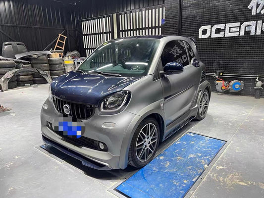 Pour Mercedes SMART Kit de carrosserie en fibre de carbone SMART améliore le kit de diffuseur de lèvres avant en fibre de carbone de style MSY