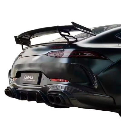 Pour Mercedes-Benz AMG GT50 GT63 Spoiler en fibre de carbone AMG GT50 GT63 Aile de spoiler en fibre de carbone améliorée de style RT900