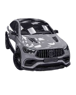 pour Mercedes-Benz GLE53 63Ccoupe Kit de carrosserie en fibre de carbone GLE53 63Ccoupe Diffuseur de lèvre avant en fibre de carbone Spoiler Kit large carrosserie