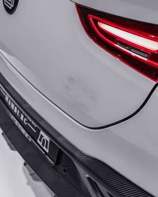 pour Mercedes-Benz GLE53 63Ccoupe Kit de carrosserie en fibre de carbone GLE53 63Ccoupe Diffuseur de lèvre avant en fibre de carbone Spoiler Kit large carrosserie