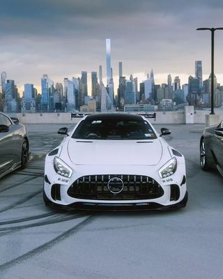 Pour Mercedes AMG GT Kit de widebody en fibres de carbone AMG GT mis à niveau CBE style avant Spoiler diffuseur de lèvres widebody