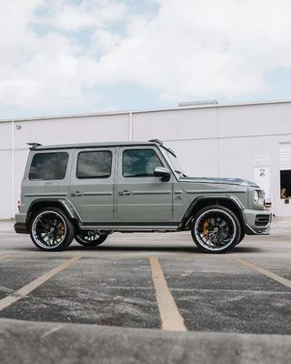 G500 G63 Mercedes Sprinter Body Kit VOS Style Diy Vue avant de la lèvre Spoiler Arche de roue
