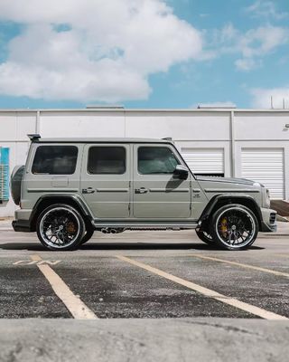G500 G63 Mercedes Sprinter Body Kit VOS Style Diy Vue avant de la lèvre Spoiler Arche de roue
