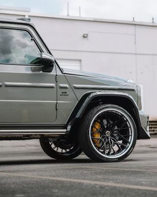 G500 G63 Mercedes Sprinter Body Kit VOS Style Diy Vue avant de la lèvre Spoiler Arche de roue