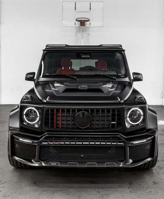 W464 G500 G63 Mercedes Body Kit G800 Style voiture avant pare-chocs Spoiler Arches de roue