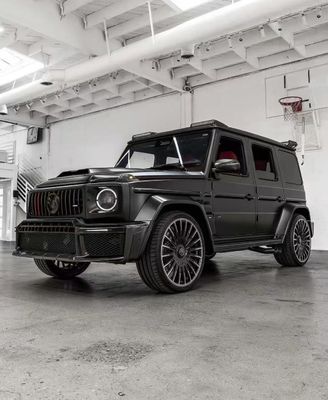 W464 G500 G63 Mercedes Body Kit G800 Style voiture avant pare-chocs Spoiler Arches de roue
