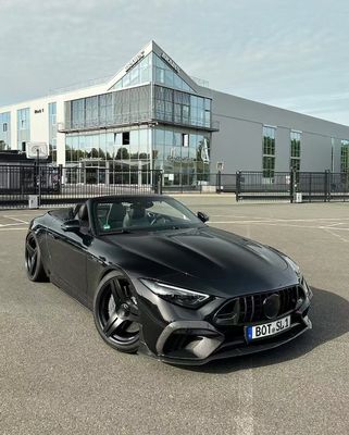 SL63 Mercedes Benz SL Body Kit 2015 - 2016 BS Style Spoiler Hood Diffuseur de lèvres avant